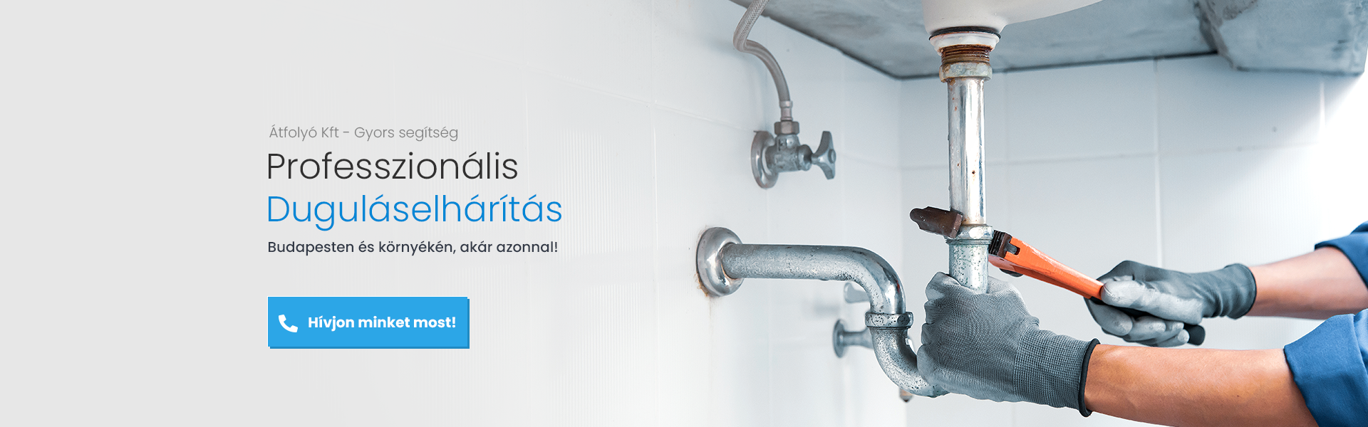 Professzionális duguláselhárítás