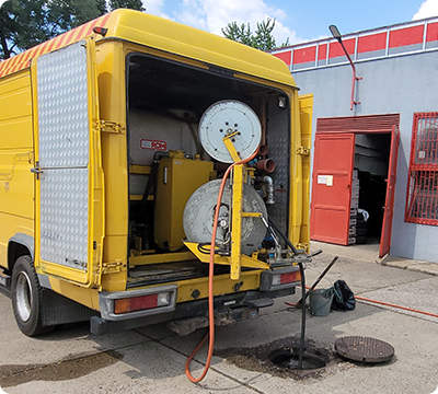 Woma magasnyomású csatornatisztítás